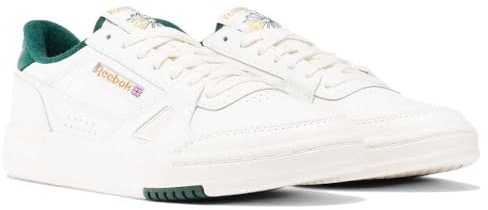 Reebok Unisex's Lt Court Sneaker, Chalk Vintagechalk Clgtgreen, 42.5 EU