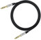 DTech Cavo per chitarra elettrica TRS 1/4 Cavo per strumenti Aux Jack stereo bilanciato ad angolo retto da un quarto di pollice 6,35 mm (1 M)