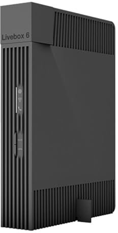 Router Livebox 6 Compatible con la Fibra de Orange, Simyo y más. WiFi 6