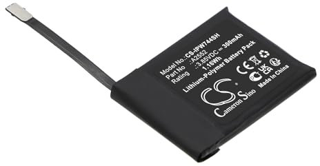 TECHTEK Batería 300mAh Compatible con Watch Series S7 45mm sustituye A2552