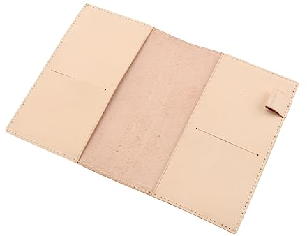 VILLFUL Copertina Notebook in Pu Pelle Verniciata Vintage Custodia Protettiva Con Portapenna e Doppie Tasche Organizer Cancelleria Per Ufficio Scuola e Viaggio