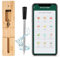 Wireless Meat Thermometer Bluetooth: Long Range Instant Read Digital Food Thermometer with Smart App, Measures Internal & Ambient Temp forBBQ, Grill, Smoker, Oven,Turkey,Cooking,Kitchen Cookin ﻿