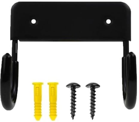 Fizzix Ironing Board Hook, Ironing Board Hanger, Wall-Mounted Ironing Board Holder – Space-Saving, Durable Design for Easy Storage & Organization