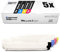5X Eurotone Toner für Oki C 801 821 wie Set Druckerpatronen Patronen