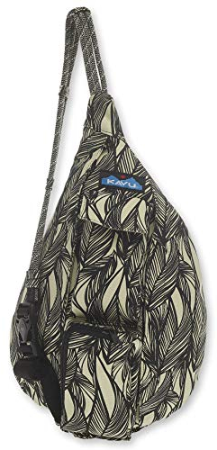 KAVU Mini Rope Bag Ink Leaf One Size