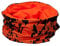 Hubertus Schlauchschal Neckwarmer Micro Fleece Signalorange Wendbar