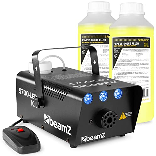 Beamz S700 Machine à Fumée Effet Glace avec 2L de Liquide