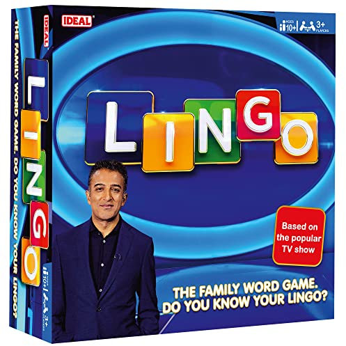 Ideal, Lingo: The Family Word Game, Do You Know Your Lingo?, Family Tv Show Board Game, for 3+ Players, Ages 10+