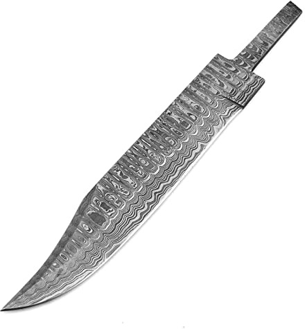 Damast Klinge Handgeschmiedete Damast Rohling Damascus blank blade 6031EA