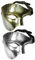 VKI® 2 Stück Phantom Maske, Die Oper Maskerade Maske Halb Gesicht Augenmaske für Männer, Vintage Maskerade Karneval Masken Gesicht Kostüm Karneval Verkleidung, Gold und Silber