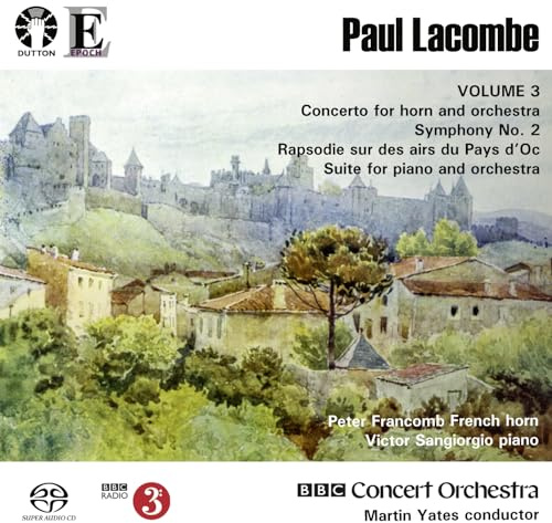 Paul Lacombe • Volume 3 • Concerto for horn, Symphony No. 2, Suite for piano [SACD Hybrid Multi-Channel]
