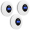 iMeistek Smoke and Carbon Monoxide Detectors, Combination Smoke and Carbon Monoxide Alarms for home,with Digital Display,EN 50291 &EN14604 Approved.3PCS