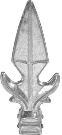 DOITOOL Iron Fence Spire Decorative Post Tops Fence Toppers Pointed Shape Finial Finial Garden Decorations