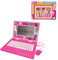 LEXIBOOK, Barbie, Bilingual and Educational Laptop SPANISH/ENGLISH, Toy for Children, 170 Activities to Learn, Play Games and Music, Large Screen, Pink, JC599BBi2