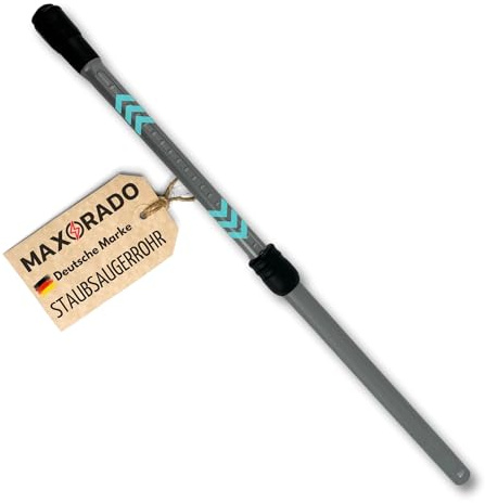 Maxorado Teleskoprohr Verlängerungsrohr kompatibel mit Ersatzteil für Bosch Siemens Staubsauger Rohr Staubsaugerrohr SQ8JUBI Q 8.0 11 Jahre Edition silencePower VSQ 8MJUBI VSQ8POWER1 8POWER1 VSQ8