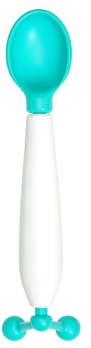 Cuillères pour – Cuillère à couverts pour, cuillère à ustensiles pour tout-petits | Cuillère rotative à 360 degrés pour, cuillère Anti-débordement pour, cuillère douce