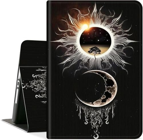 Étui pour tablette Amazon Fire HD 8 (8e/7e/6ème génération, sortie 2018/2017/2016), support réglable en cuir PU fin avec fonction veille/réveil automatique, étui pour tablette Fire HD 8ème génération