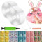 GENERISCH Nano Tape Seifenblasen-Set Umweltfreundlich wiederverwendbar Perfekt zum Stressabbau Basteln Spielen Inklusive Luftballons Nano-Tape für Partys Feste DIY-Spaß (Clear, One Size)