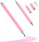 Simsky Stylet Tablette, Stylo Tactile pour écrans Tactiles pour Toutes Les Tablettes/Téléphones Portables Tels, Universel Capacitif Stylo pour Apple iPad/Pro/iPhone/Samsung/Fire HD (Rose)