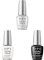 OPI Infinite Shine Set (3 x 15 ml): Base Coat + Shimmer Takes All + Gel-ähnlicher Top Coat – mit vorgehärteter Gel-Technologie & OPI extra breitem Pro-Wide Pinsel