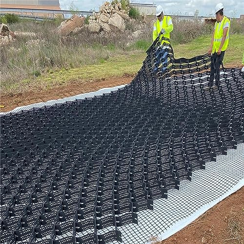 WLCGYD Kiesgitter 10 cm Bodengitter Für Landschaftsbau, Steile Hänge, Kiesgitter, Pflastersteine/Bodenstabilisator Für Höfe, Parkplätze(20x26ft/6x8m)