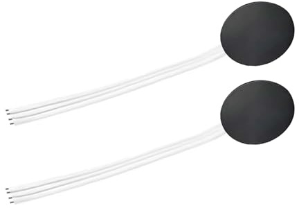 2 Stück 12V LED Touch Dimmer Schalter Verdeckt, DC 3.3-24V 5A Berührungsschalter Sensorschalter für Smart Home LED Lichtleiste, Durchdringt Holz, Stein, Glas usw, keine Löcher erforderlich(Schwarz)