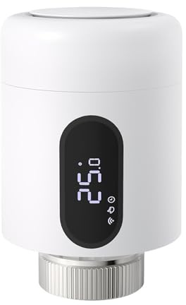 Thermostat-Heizkörperventil-Stellglied Smart TRV Programmierbarer Temperaturregler Funktioniert Mit