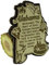 Printtoo USA Alabama State Map Wooden Magnet Souvenir Fridge Magnet Gift
