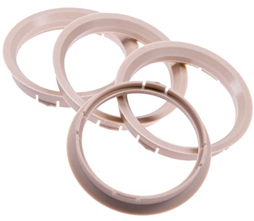 4X Zentrierringe 74,1 x 67,1 mm beige Felgen Ringe Made in Germany