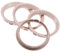 4X Zentrierringe 74,1 x 67,1 mm beige Felgen Ringe Made in Germany
