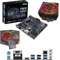 AMD Ryzen 7 2700X 3.7GHz (Turbo 4.3GHz) Eight Core Sixteen Thread CPU, ASUS Prime A320M-K Motherboard Pre-Built Bundle NO RAM