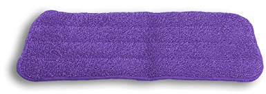 Vinsani Purple Microfibre Mop Refills Pad - Head Replacement for Wet/Dry Pad Cleaning Washable Spray Mop Head