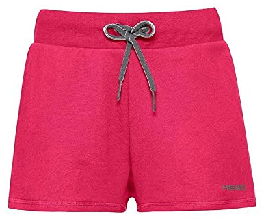 HEAD Damen Club Ann W, Rot, M Tennis Shorts, Rosa, M EU
