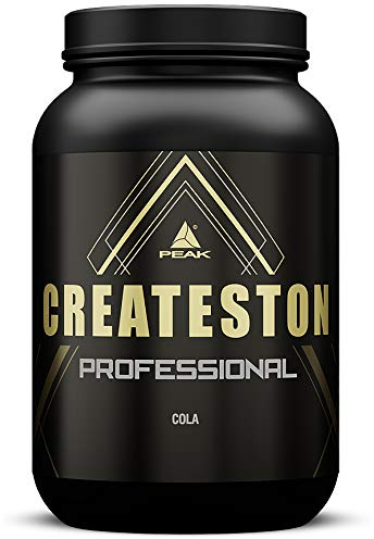 PEAK Createston Professional - 1575g Geschmack Cola I 15 Portionen I Post Workout I ALL In One I über 90 Wirkstoffe I mit Whey Protein, Kohlenhydraten & Creatin AKG für Muskelaufbau