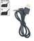 QSPORTPEAK Motorcycle Intercom Accessories for V6/V4,USB Charging Cable for Motorcycle BT Bluetooth Intercom,3.5mm Audio Cable,0.5m,Black