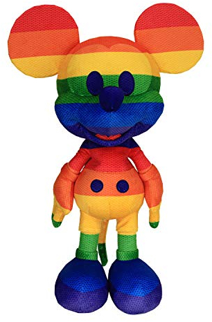 Disney Limited-Edition Rainbow Mickey Mouse Plush