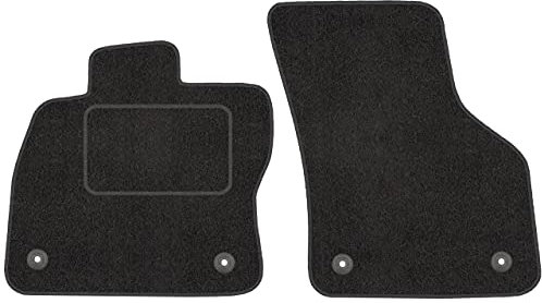 Vorne Velour Fußmatten Satz für Skoda Octavia III (ab 13) - 2-teilig - Passgenau