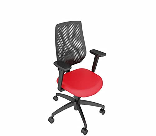 Dauphin Speed-O, ergonomischer Bürostuhl, in DREI Ausführungen, individuell anpassbar (chilirot, Membran)