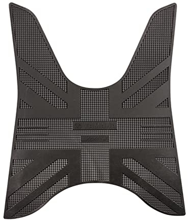 KAnduo Motorradmatten Pedal for Yamaha for JOGGEN Ich for Zygnus for GT for FX125 for Xuiey 125 Gummi Fuß Skid Pad Bodenmatte Teppich(1.)