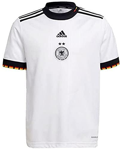 adidas Jungen Home Germany T-Shirt, Weiß, 11-12Y/152