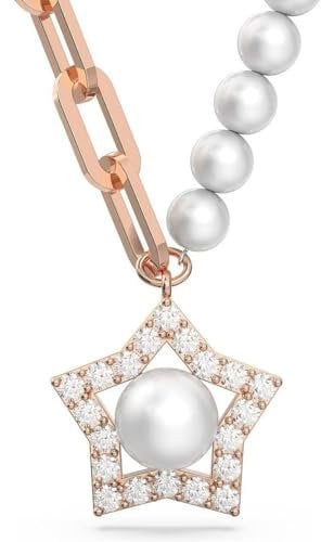 SWAROVSKI Collier Stella : Necklace White/Ros 5645381 Marque, Taille unique, Métal, Pas de gemme