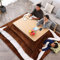4er-Set Wohnzimmerheizung Kotatsu-Tisch Im Winter Massivholz-Tatami-Tisch Sommer-Couchtisch Warmes Geschenk Für Die Familie (Color : Wood color, S : 120 * 80 * 45cm)