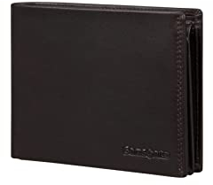 Samsonite Attack 2 SLG - Geldbörse, 13 cm, Braun (Ebony Brown)