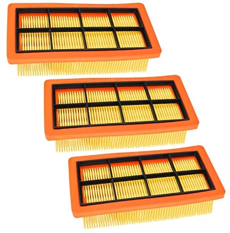 3 pezzi di ricambio per aspirapolvere Kärcher AD 2 AD2 Battery AD 3 AD3 Premium AD 4 AD4 Premium AD3.200 AD3.000 filtro di ricambio per aspirapolvere KFI7420 (sostituisce 66.41 5-953.0)