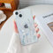 ZTOFERA Case for iPhone 13, Transparent Clear Soft TPU Case with Flower Pattern, Ultra Slim Anti-scratch Silicone Gel Protective Bumper Cover for iPhone 13 (6.1) - Lavender