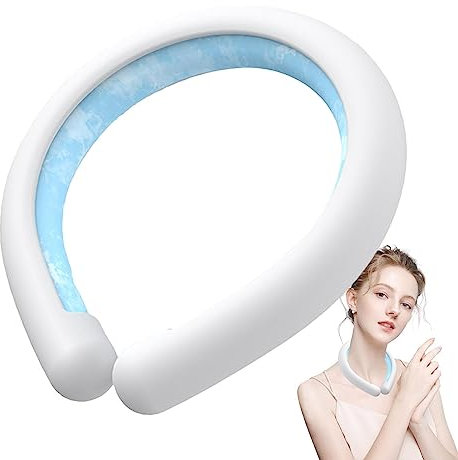 cuello enfriamiento | Envoltura cuello refrigeración portátil, paquete hielo gel frío reutilizable,envolturas cuello refrigeración portátiles,ventilador cuello hielo