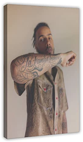 ETOMEY Exklusive Art Rapper AJ Tracey Poster 11 Leinwand Poster Wandkunst Dekor Druck Bild Gemälde für Wohnzimmer Schlafzimmer Dekoration Rahmenstil 20 x 30 cm