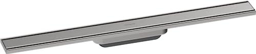 hansgrohe 56197800 RainDrain Original 700 Edelstahl gebürstet Fertigset Duschrinne