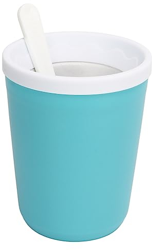 ZPSHYD Tazza per Granite Fai-da-Te - Macchina per Frullati Autocongelante, Portatile, Riutilizzabile, Ideale per Dolcetti Estivi, Bambini E Feste(Blu)