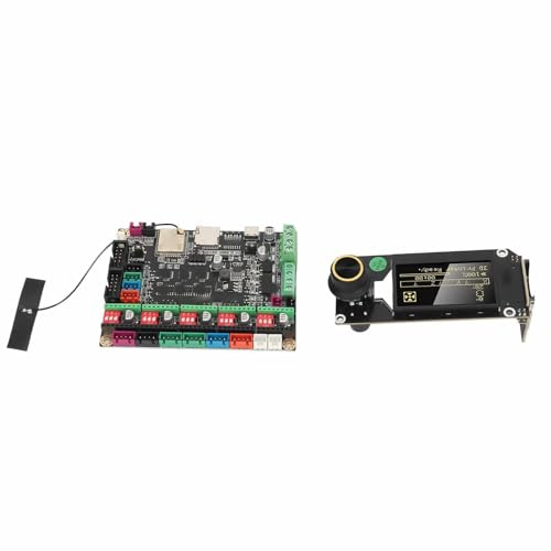 3D-Drucker-Motherboard-Kit, MKS TinyBee V1.0 3D-Drucker-Motherboard-Kit, 3D-Drucker-Controller-Board mit RGB-Hintergrundbeleuchtung, ESP32, 3D-Drucker-Zubehör